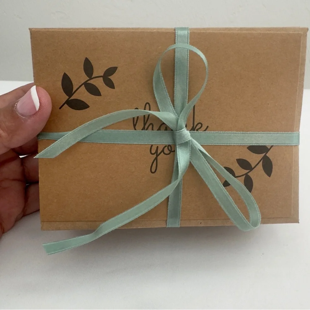 40 Assorted Kraft Thank You Notes With Envelopes